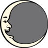 Man In The Moon Clip Art